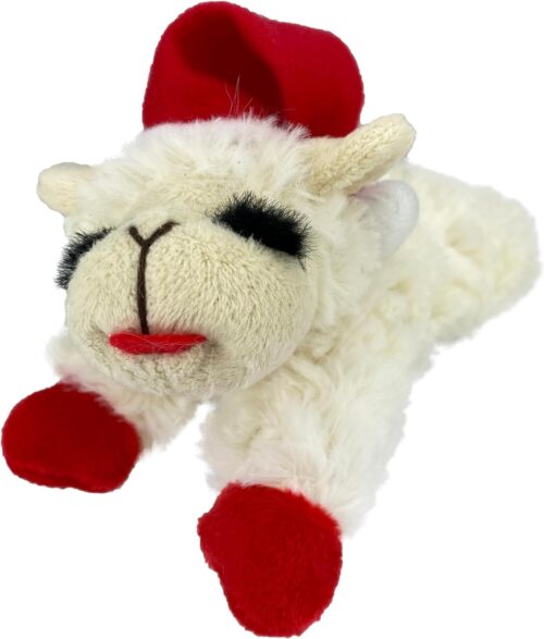 Multipet Lamb Chop Dog Plush Toy - Squeaky Toy for All Dogs - Extra Soft Plush - Stuffed Animal Dog Toy for Cuddling & Playing - Cute Pet Toy (6", Cream) - Image 73