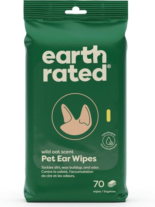 Earth Rated Pet Grooming Wipes for Dogs and Cats, Hypoallergenic, Cleaning and Hydrating, for Paws, Body and Butt, Unscented, 100 Count - Image 17