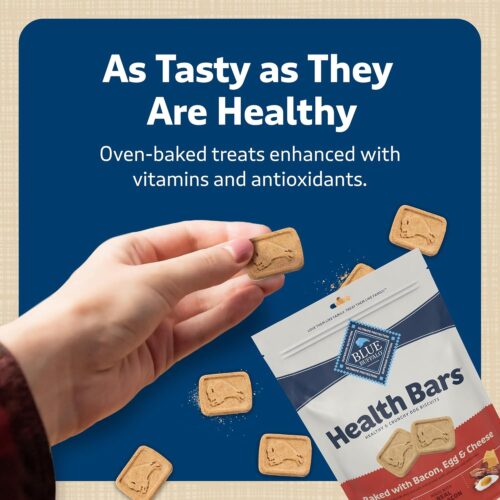 Blue Buffalo Health Bars Crunchy Dog Biscuits, Oven-Baked With Natural Ingredients, Pumpkin & Cinnamon, 16-oz Bag - Image 17