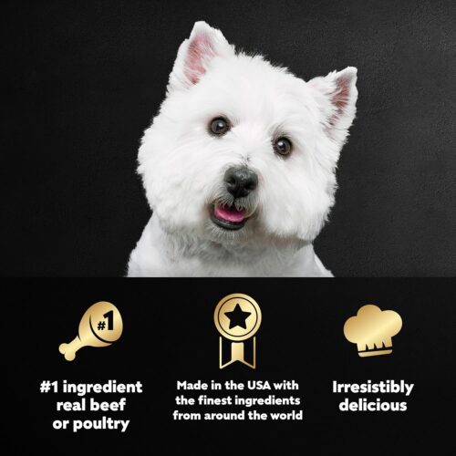 CESAR Adult Wet Dog Food Classic Loaf in Sauce Grilled Chicken, Filet Mignon, Porterhouse Steak, Beef, Chicken & Liver and Turkey Variety Pack, 3.5 oz. Easy Peel Trays, Pack of 36 - Image 7