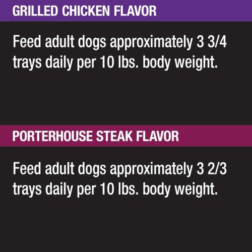 CESAR Adult Wet Dog Food Classic Loaf in Sauce Grilled Chicken, Filet Mignon, Porterhouse Steak, Beef, Chicken & Liver and Turkey Variety Pack, 3.5 oz. Easy Peel Trays, Pack of 36 - Image 60