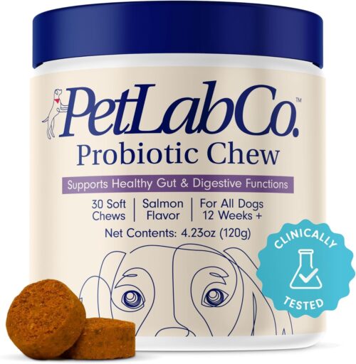 PetLab Co. Probiotics for Dogs, Support Gut Health, Occasional Diarrhea, Digestive Health & Seasonal Allergies - Pork Flavor - 30 Soft Chews - Packaging May Vary - Image 30