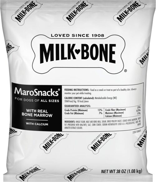 Milk-Bone MaroSnacks Small Dog Treats With Bone Marrow, 40 Ounce Container - Image 24