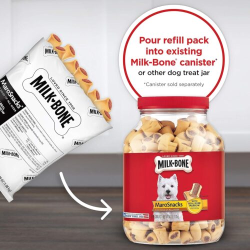 Milk-Bone MaroSnacks Small Dog Treats With Bone Marrow, 40 Ounce Container - Image 26