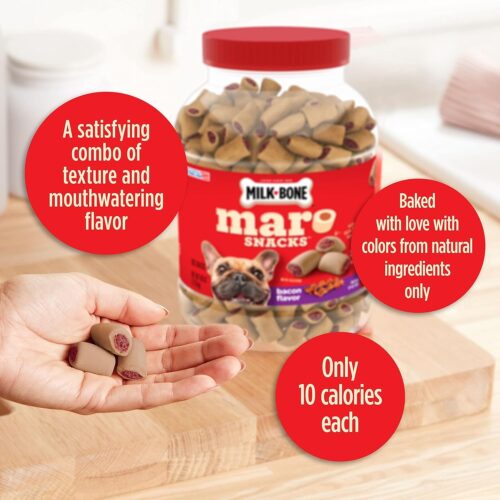 Milk-Bone MaroSnacks Small Dog Treats With Bone Marrow, 40 Ounce Container - Image 32