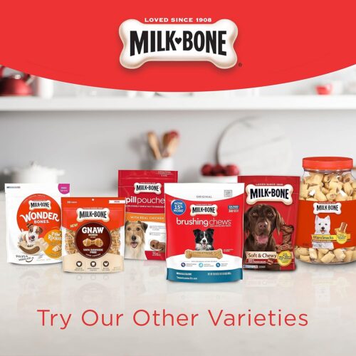 Milk-Bone MaroSnacks Small Dog Treats With Bone Marrow, 40 Ounce Container - Image 40