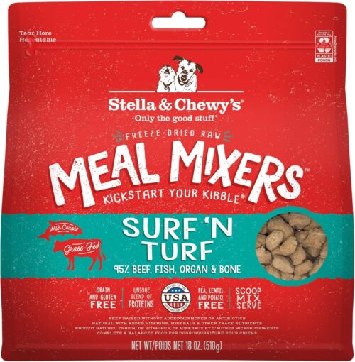 Stella & Chewy's Freeze-Dried Raw Chicken Meal Mixers- Dog Food Topper and Mixer - Made with 95% Cage-Free Chicken, Organs & Bone - Perfect for Picky Eaters - Grain-Free - 3.5oz - Image 64