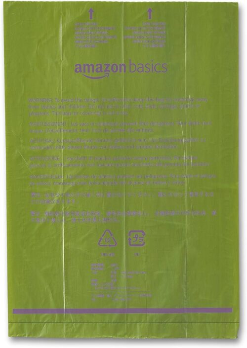 Amazon Basics Dog Poop Bags with Dispenser, 540 Count, Enhanced for Guaranteed Leakproof, Lavender Scented, Includes Leash Clip - Image 4