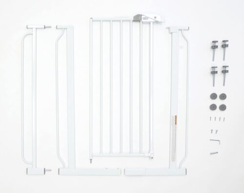 Regalo Easy Step 38.5-Inch Wide Walk Thru Baby Gate, Includes 6-Inch Extension Kit, Pressure Mount Kit, Wall Cups - Image 33
