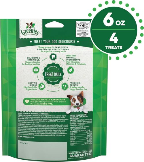 Greenies Original Large Natural Dental Care Dog Treats, 36 oz. Pack (24 Treats) - Image 18