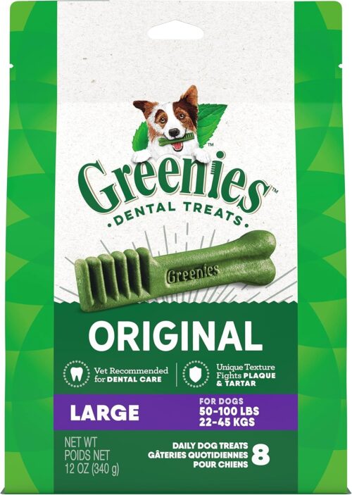 Greenies Original Large Natural Dental Care Dog Treats, 36 oz. Pack (24 Treats) - Image 23