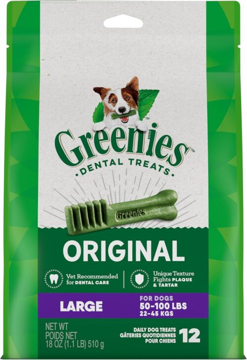 Greenies Original Large Natural Dental Care Dog Treats, 36 oz. Pack (24 Treats) - Image 27