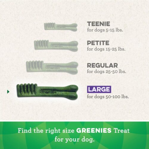 Greenies Original Large Natural Dental Care Dog Treats, 36 oz. Pack (24 Treats) - Image 29