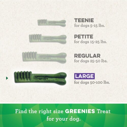 Greenies Original Large Natural Dental Care Dog Treats, 36 oz. Pack (24 Treats) - Image 38