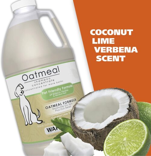 Wahl USA Dry Skin & Itch Relief Pet Shampoo for Dogs – Oatmeal Formula with Coconut Lime Verbena & Pet Friendly Formula, 24 Oz - Model 820004A - Image 15