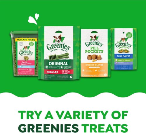 Greenies Original Petite Natural Dental Care Dog Treats, 36 oz. Pack (60 Treats) - Image 34