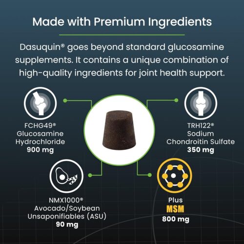 Nutramax Laboratories Dasuquin with MSM Joint Health Supplement for Large Dogs - With Glucosamine, MSM, Chondroitin, ASU, Boswellia Serrata Extract, and Green Tea Extract, 84 Soft Chews - Image 14