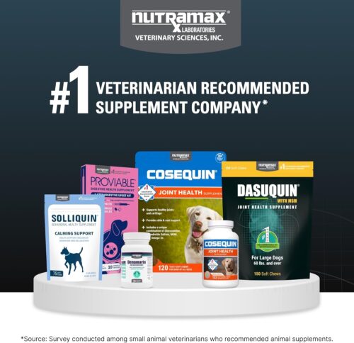 Nutramax Laboratories Dasuquin with MSM Joint Health Supplement for Large Dogs - With Glucosamine, MSM, Chondroitin, ASU, Boswellia Serrata Extract, and Green Tea Extract, 84 Soft Chews - Image 18