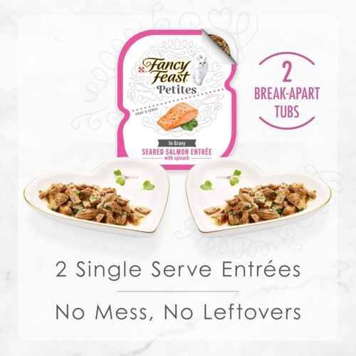 Purina Fancy Feast Seafood Classic Pate Collection Grain Free Wet Cat Food Variety Pack - (Pack of 30) 3 oz. Cans - Image 14