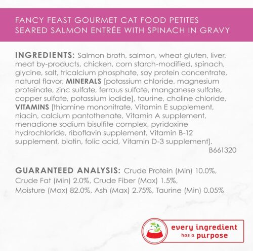Purina Fancy Feast Seafood Classic Pate Collection Grain Free Wet Cat Food Variety Pack - (Pack of 30) 3 oz. Cans - Image 16