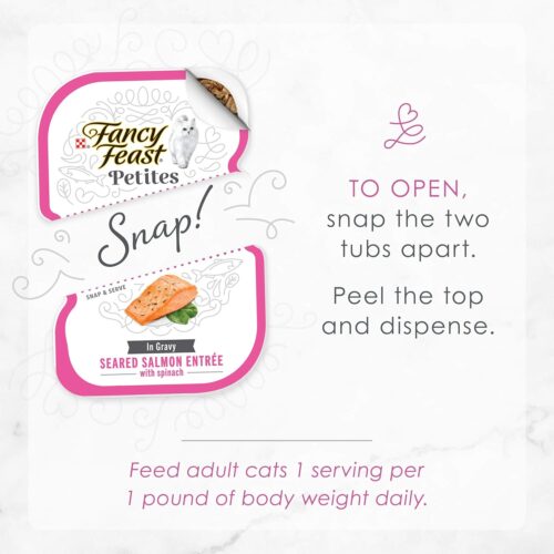 Purina Fancy Feast Seafood Classic Pate Collection Grain Free Wet Cat Food Variety Pack - (Pack of 30) 3 oz. Cans - Image 20