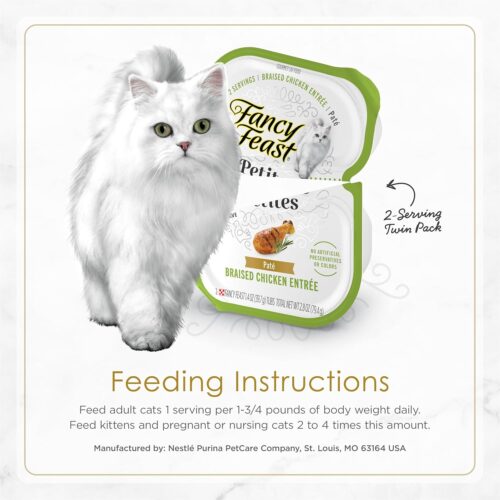 Purina Fancy Feast Seafood Classic Pate Collection Grain Free Wet Cat Food Variety Pack - (Pack of 30) 3 oz. Cans - Image 36