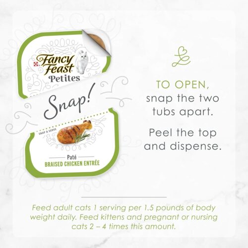 Purina Fancy Feast Seafood Classic Pate Collection Grain Free Wet Cat Food Variety Pack - (Pack of 30) 3 oz. Cans - Image 37