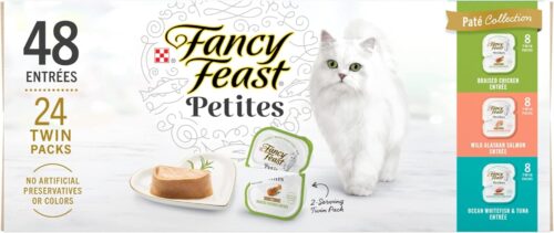 Purina Fancy Feast Seafood Classic Pate Collection Grain Free Wet Cat Food Variety Pack - (Pack of 30) 3 oz. Cans - Image 38