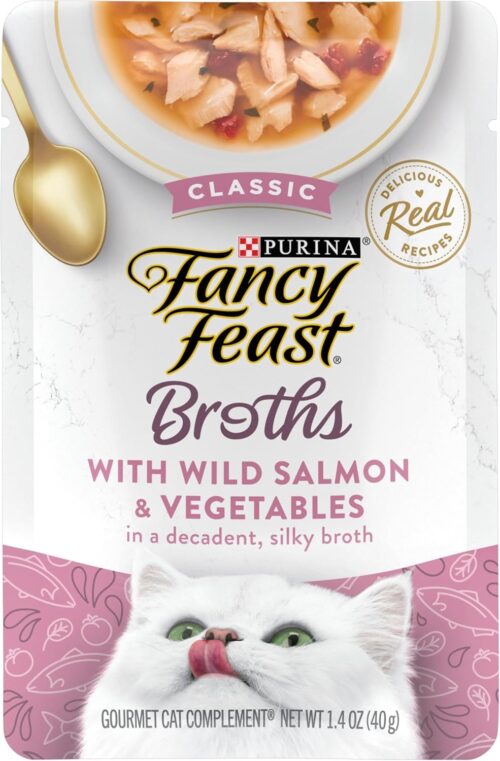 Purina Fancy Feast Seafood Classic Pate Collection Grain Free Wet Cat Food Variety Pack - (Pack of 30) 3 oz. Cans - Image 45