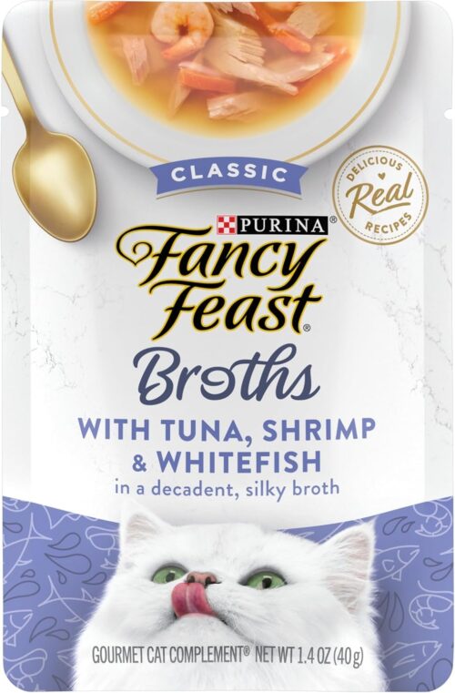 Purina Fancy Feast Seafood Classic Pate Collection Grain Free Wet Cat Food Variety Pack - (Pack of 30) 3 oz. Cans - Image 53