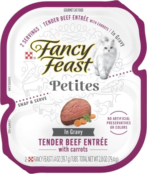 Purina Fancy Feast Seafood Classic Pate Collection Grain Free Wet Cat Food Variety Pack - (Pack of 30) 3 oz. Cans - Image 76