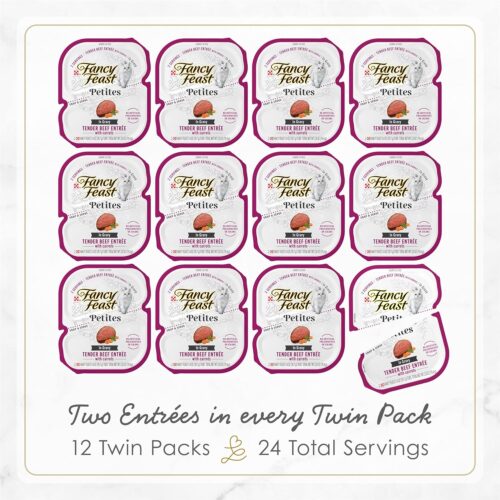 Purina Fancy Feast Seafood Classic Pate Collection Grain Free Wet Cat Food Variety Pack - (Pack of 30) 3 oz. Cans - Image 77