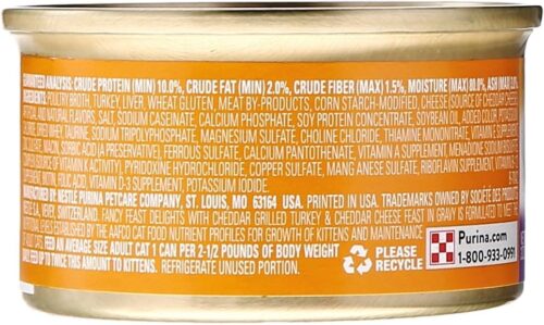 Purina Fancy Feast Seafood Classic Pate Collection Grain Free Wet Cat Food Variety Pack - (Pack of 30) 3 oz. Cans - Image 85