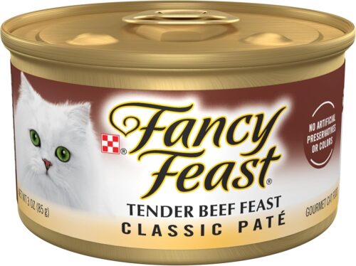 Purina Fancy Feast Seafood Classic Pate Collection Grain Free Wet Cat Food Variety Pack - (Pack of 30) 3 oz. Cans - Image 95