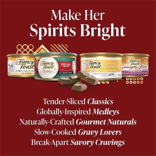 Purina Fancy Feast Seafood Classic Pate Collection Grain Free Wet Cat Food Variety Pack - (Pack of 30) 3 oz. Cans - Image 105
