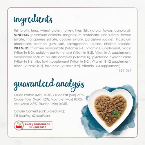 Purina Fancy Feast Seafood Classic Pate Collection Grain Free Wet Cat Food Variety Pack - (Pack of 30) 3 oz. Cans - Image 153