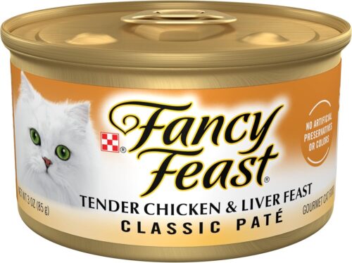 Purina Fancy Feast Seafood Classic Pate Collection Grain Free Wet Cat Food Variety Pack - (Pack of 30) 3 oz. Cans - Image 189