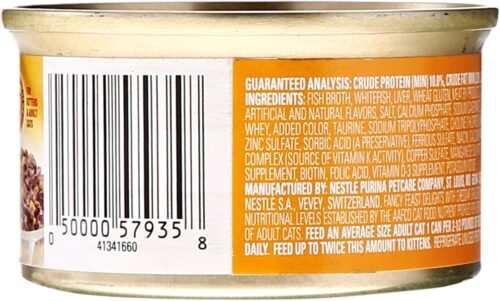 Purina Fancy Feast Seafood Classic Pate Collection Grain Free Wet Cat Food Variety Pack - (Pack of 30) 3 oz. Cans - Image 196