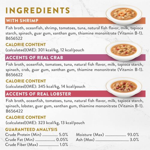 Purina Fancy Feast Seafood Classic Pate Collection Grain Free Wet Cat Food Variety Pack - (Pack of 30) 3 oz. Cans - Image 202