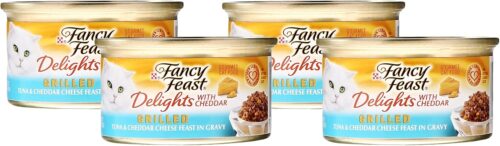 Purina Fancy Feast Seafood Classic Pate Collection Grain Free Wet Cat Food Variety Pack - (Pack of 30) 3 oz. Cans - Image 224
