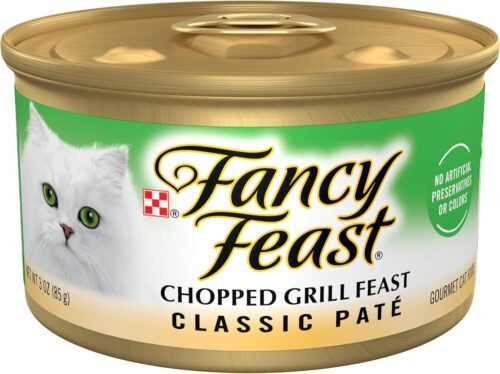 Purina Fancy Feast Seafood Classic Pate Collection Grain Free Wet Cat Food Variety Pack - (Pack of 30) 3 oz. Cans - Image 235