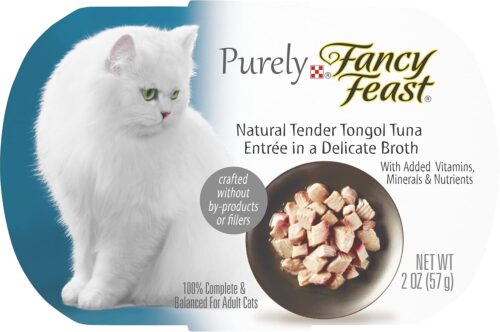 Purina Fancy Feast Seafood Classic Pate Collection Grain Free Wet Cat Food Variety Pack - (Pack of 30) 3 oz. Cans - Image 261