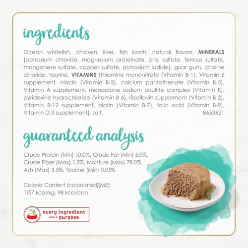 Purina Fancy Feast Seafood Classic Pate Collection Grain Free Wet Cat Food Variety Pack - (Pack of 30) 3 oz. Cans - Image 303