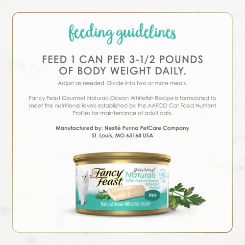 Purina Fancy Feast Seafood Classic Pate Collection Grain Free Wet Cat Food Variety Pack - (Pack of 30) 3 oz. Cans - Image 305