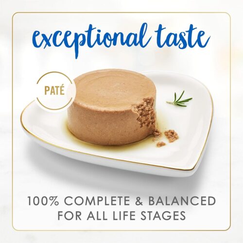 Fancy Feast Poultry and Beef Feast Classic Pate Collection Grain Free Wet Cat Food Variety Pack - (Pack of 30) 3 oz. Cans - Image 104