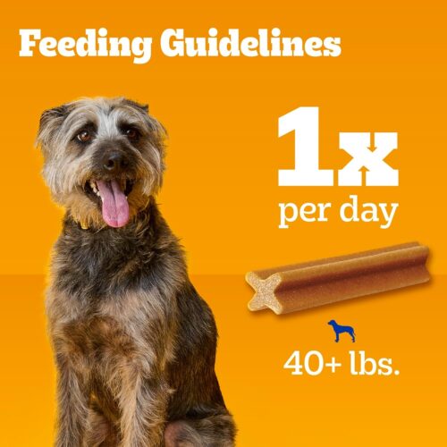 PEDIGREE DENTASTIX Large Dog Dental Care Treats Original, Beef & Fresh Variety Pack, 2.73 lb.Pack (51 Treats) - Image 9