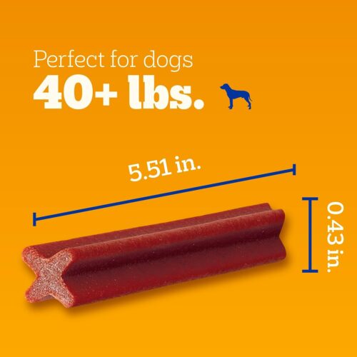 PEDIGREE DENTASTIX Large Dog Dental Care Treats Original, Beef & Fresh Variety Pack, 2.73 lb.Pack (51 Treats) - Image 17