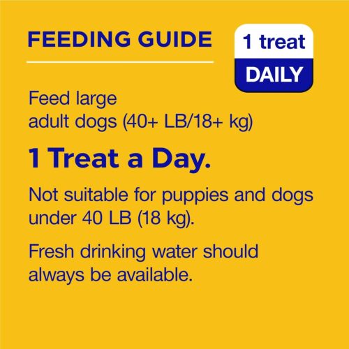 PEDIGREE DENTASTIX Large Dog Dental Care Treats Original, Beef & Fresh Variety Pack, 2.73 lb.Pack (51 Treats) - Image 48