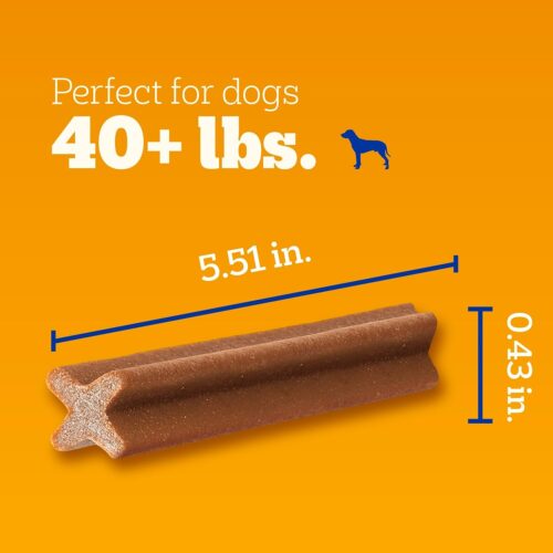PEDIGREE DENTASTIX Large Dog Dental Care Treats Original, Beef & Fresh Variety Pack, 2.73 lb.Pack (51 Treats) - Image 57
