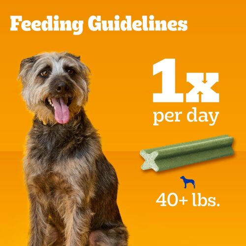 PEDIGREE DENTASTIX Large Dog Dental Care Treats Original, Beef & Fresh Variety Pack, 2.73 lb.Pack (51 Treats) - Image 78